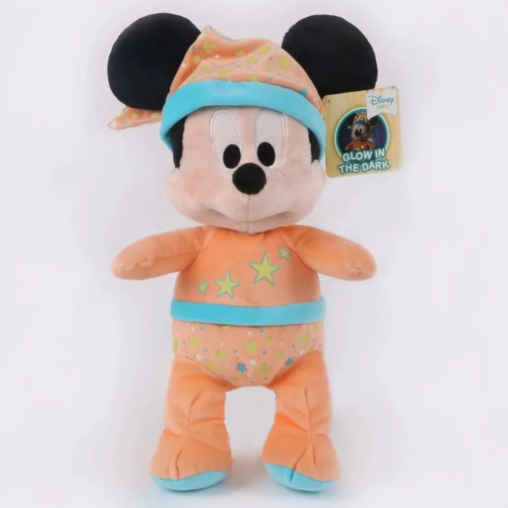 Плюшена играчка - Мики Маус свети в тъмното