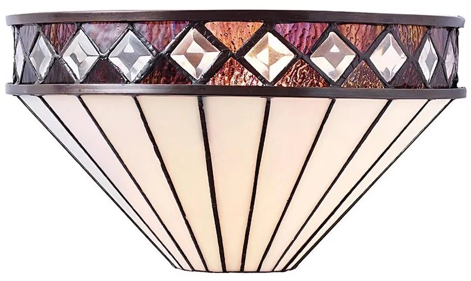 Endon 64149 - Стенно осветително тяло Tiffany FARGO 1xE14/40W/230V