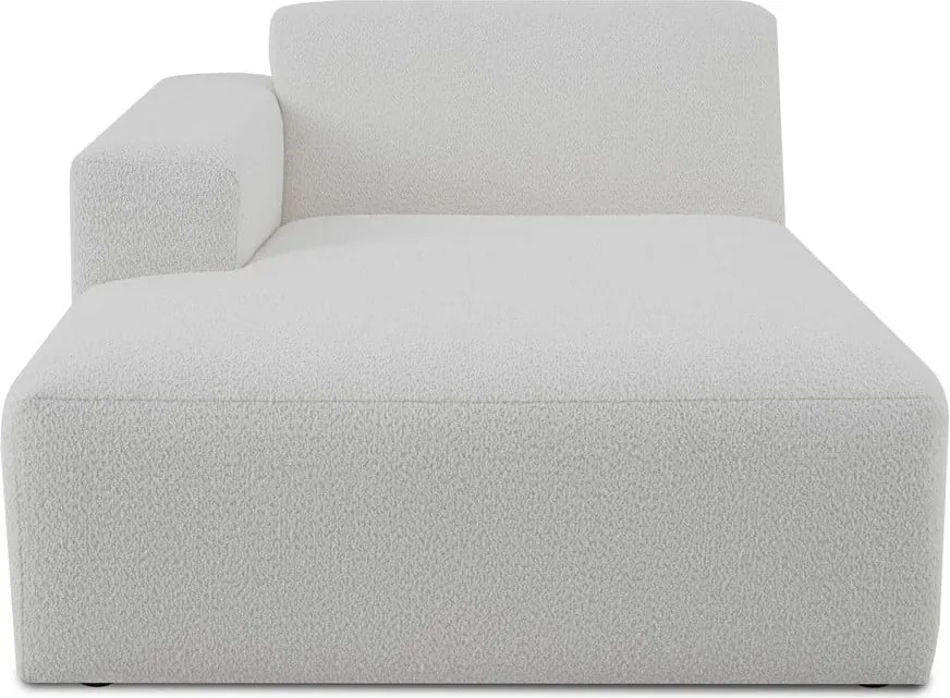 Бял модулен диван от букле (ляв ъгъл) Roxy – Scandic