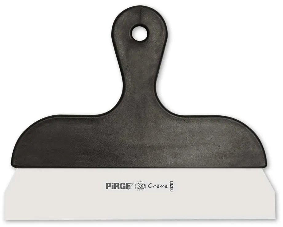 Pirge - Шпатула за темпериране на шоколад от неръждаема стомана 27см-CREME-(00701)