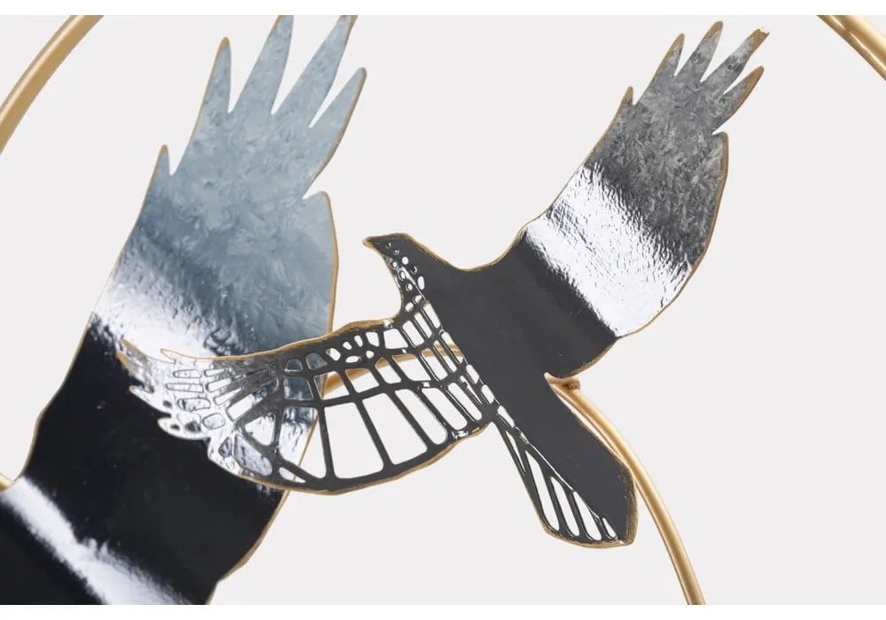 Метална декорация за стена 91x50 cm Birds – Mauro Ferretti