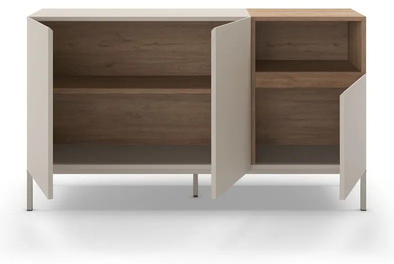 Кремав скрин 140x80 cm Cailin – Marckeric