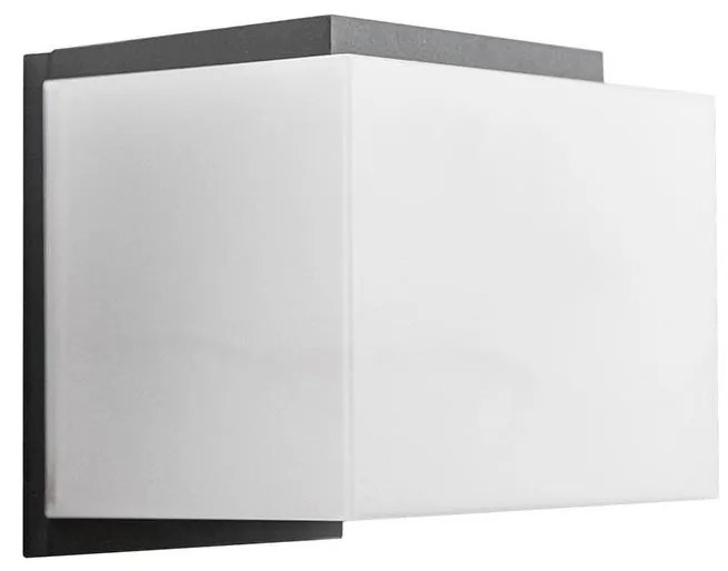 Екстериорен аплик FEDE 1xE27/28W/230V IP44 антрацит