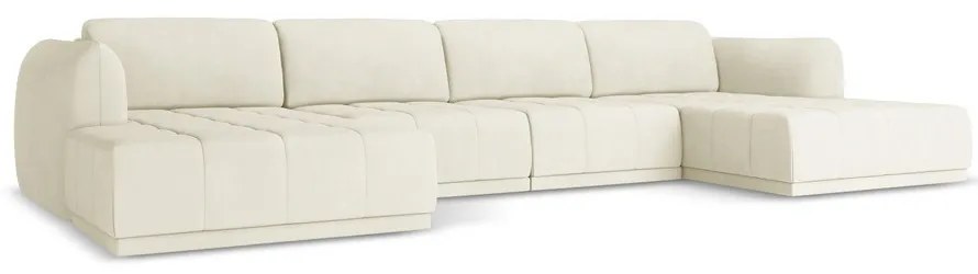 Бял ъглов диван Hoku – Makamii