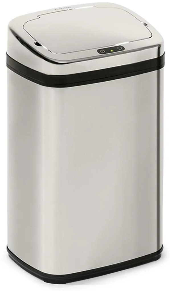 Klarstein Cleansmann 30, кошче за отпадъци, сензор, 30 литра, за торби за боклук, ABS, хромиран