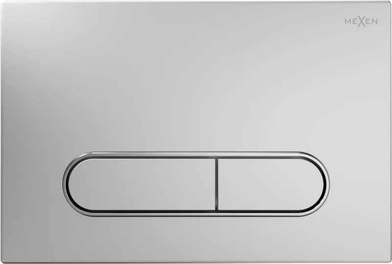Mexen Fenix 11 бутон за промиване, матов хром - 601102