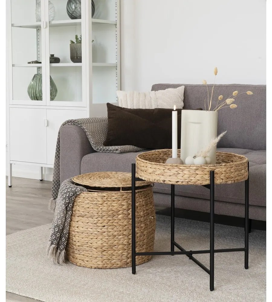 Кръгла маса за съхранение ø 43 cm Delia - House Nordic