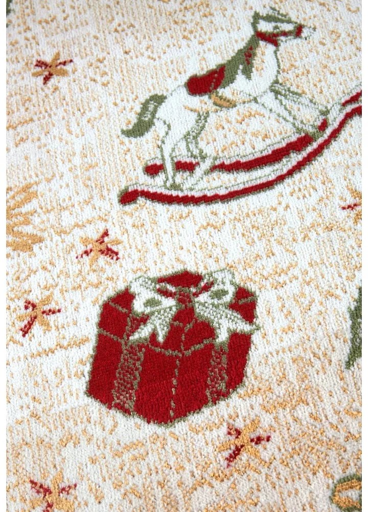 Зелена пътека с коледен мотив със смес от памук 80x200 cm Toy's Delight Green Christmas – Villeroy&amp;Boch