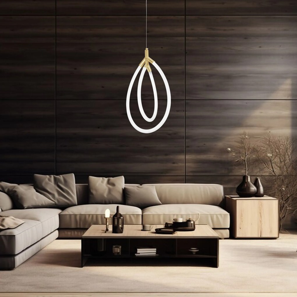 Лампа LED G017-CP Gold