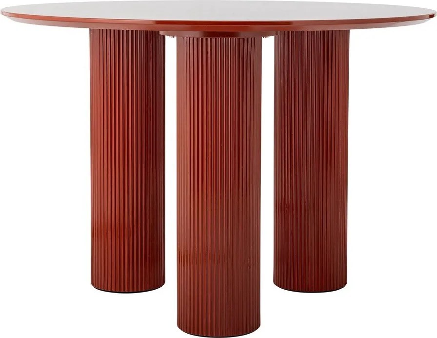 Гланцова кръгла трапезна маса ø 110 cm Della – Bloomingville