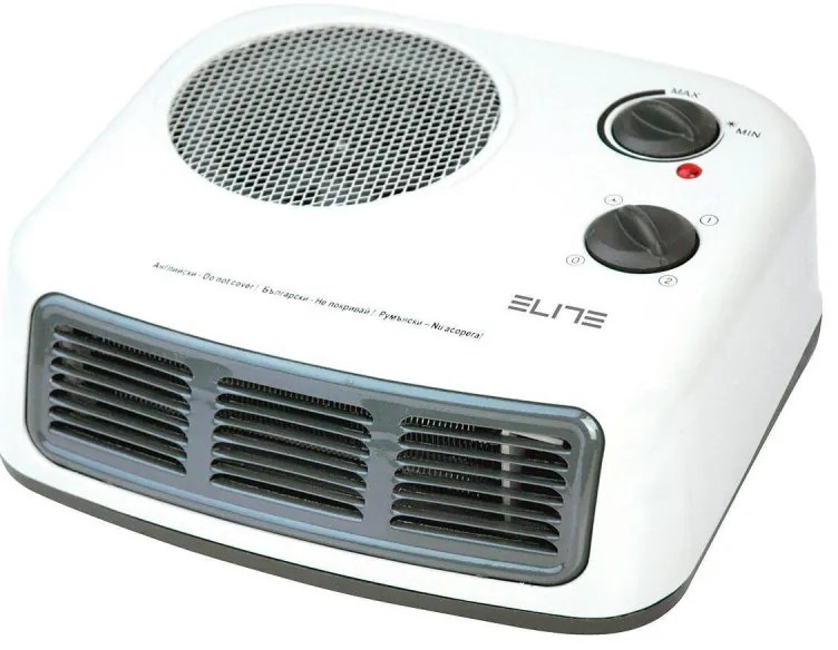 Вентилаторна печка ELITE AH-1650, 2000W, 20 м2, 3 настройки, Метален корпус, Бял