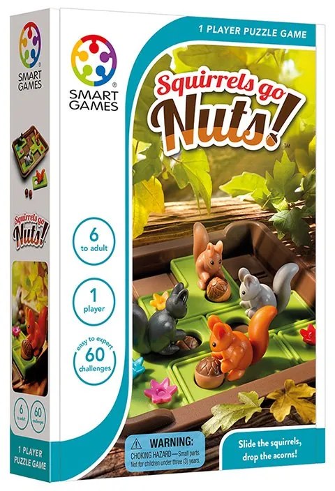 Smart Games - Логическа игра Squirrels Go Nuts SG425