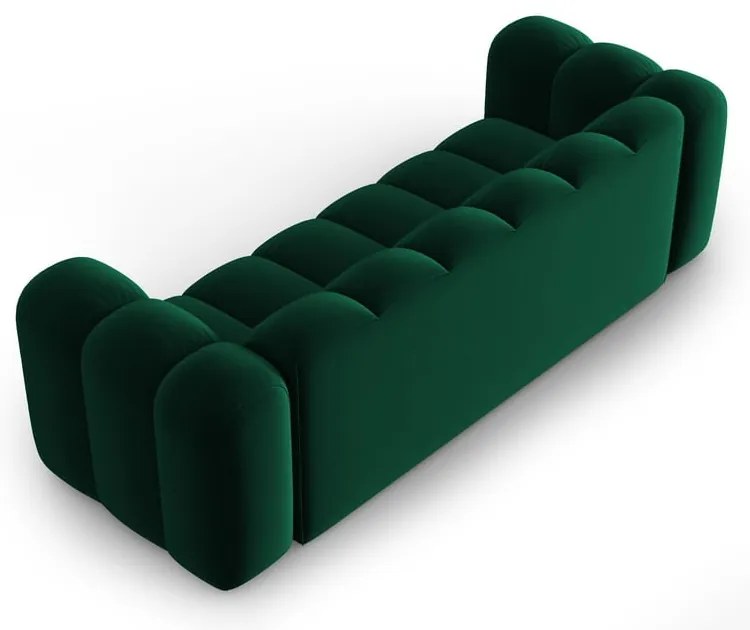Тъмнозелен диван 228 cm Lupine – Micadoni Home