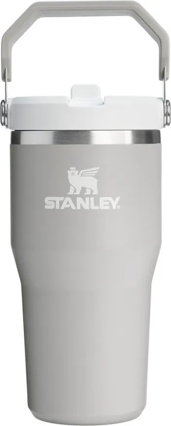 Светлосив термос от неръждаема стомана 600 ml IceFlow™ Flip Straw 2.0 Tumbler Ash – Stanley