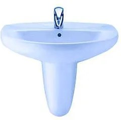 Умивалник Victoria 52cm x 41cm, светло син