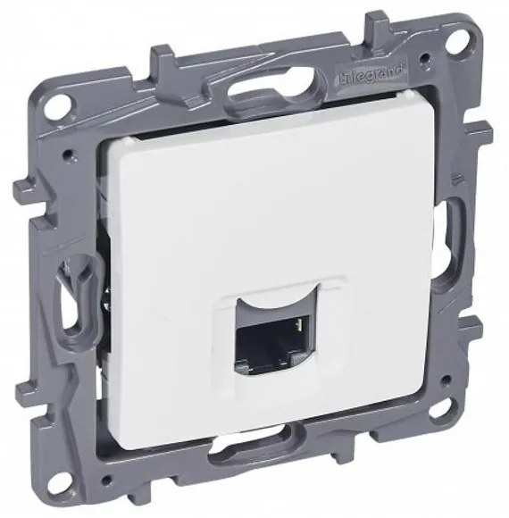Legrand 764577  Розетка RJ45 CAT6 FTP Niloe Бяло - 764577
