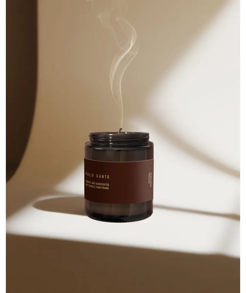 Ароматна свещ от соев восък #101 Palo Santo – Perfumed Prague
