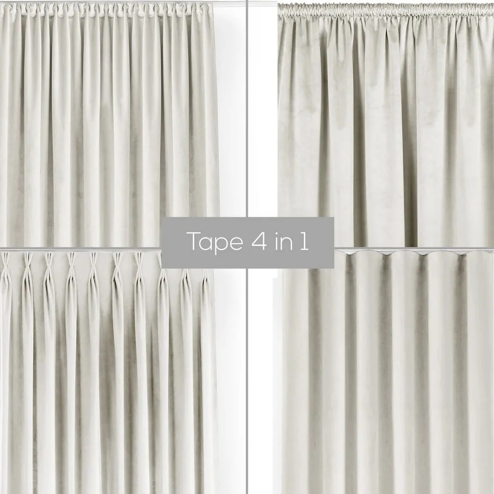 Кремава затъмняваща завеса 265x175 cm Velto – Filumi