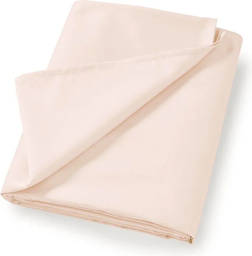 Бежов чаршаф от памучен сатен 230x260 cm Cotton Sateen – Bianca