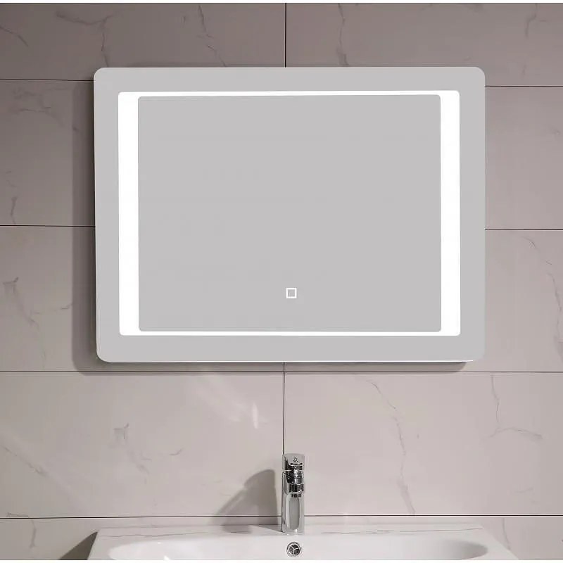LED огледало с нагревател ICL 1593, Inter Ceramic, 80x60см