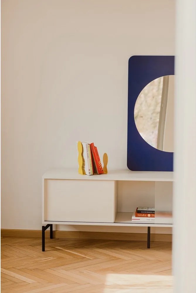 Сиво-бежова маса за телевизор 160x60x42 cm Met – noo.ma