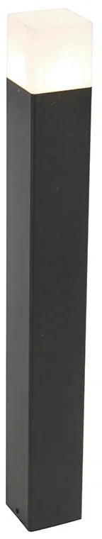 Външни колчета с опалово стъкло черно 70 см за заземяване и кабелен кабел - Denmark