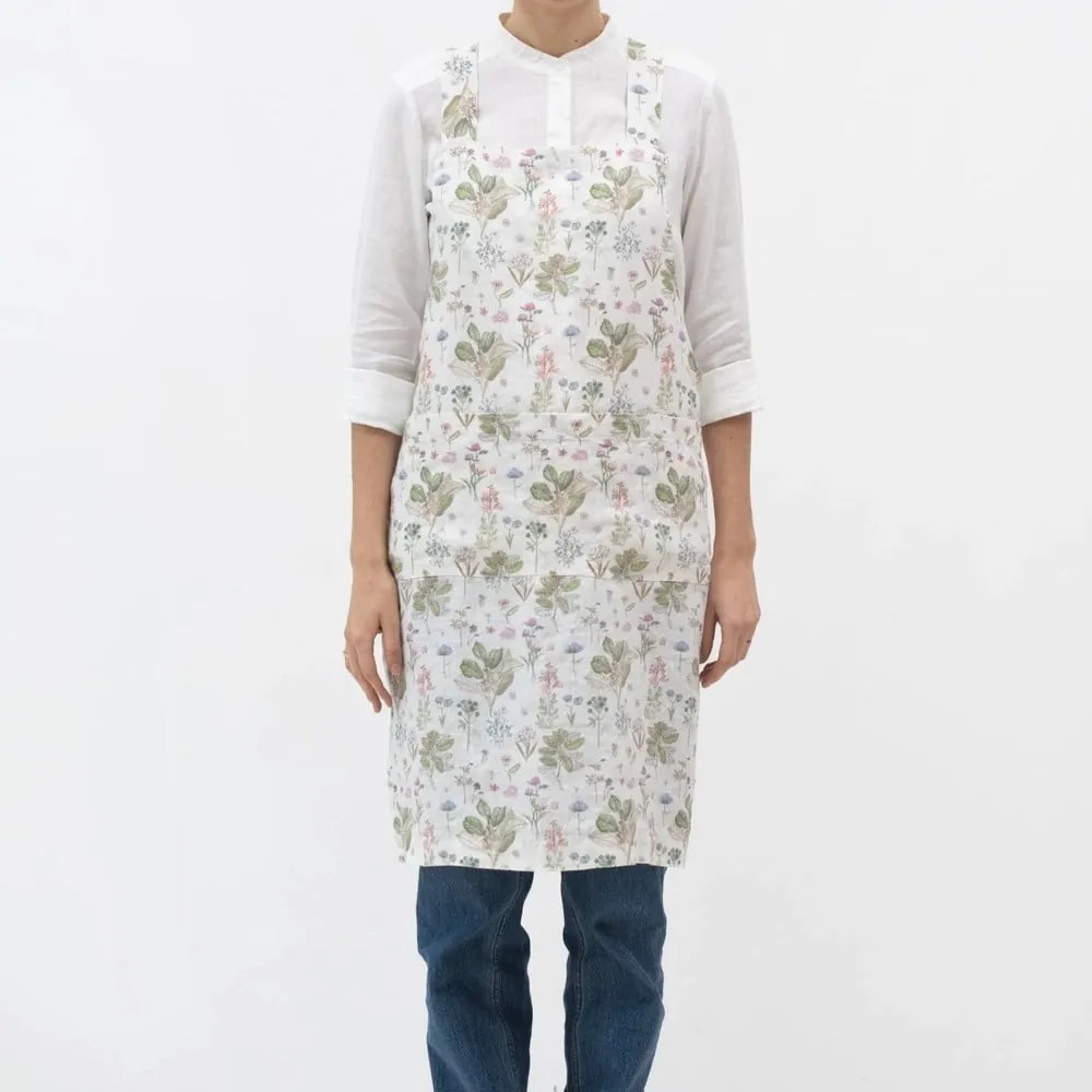 Ленена престилка White Botany – Linen Tales