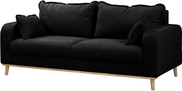 Черен диван 193 cm Beata - Ropez