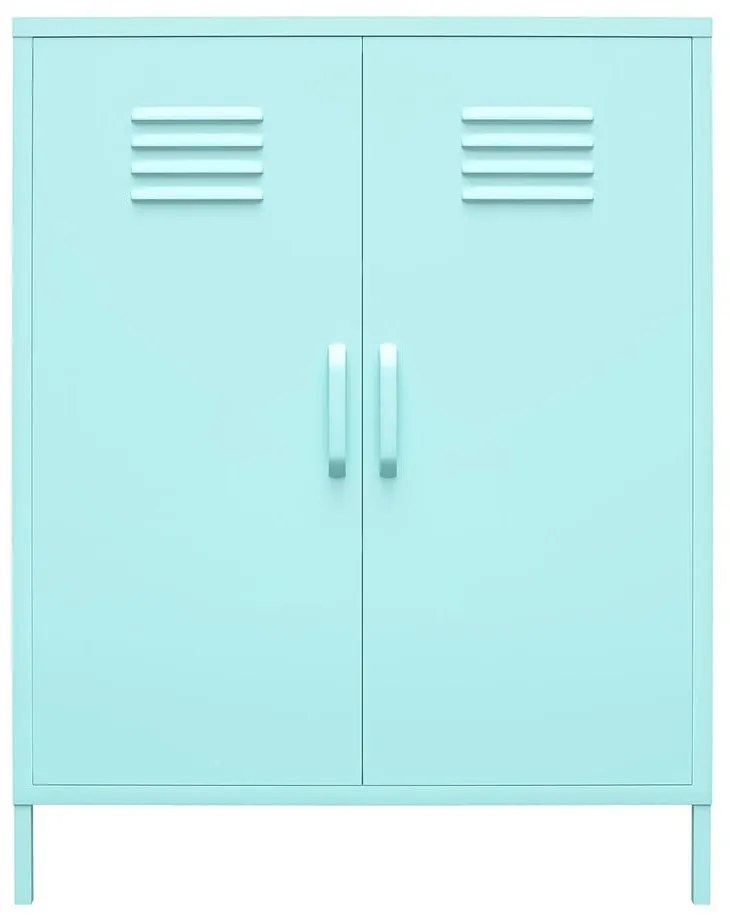 Светлосин метален шкаф 80x102 cm Cache - Novogratz