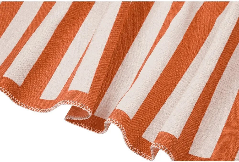 Оранжево одеяло 160x200 cm Onu – noo.ma