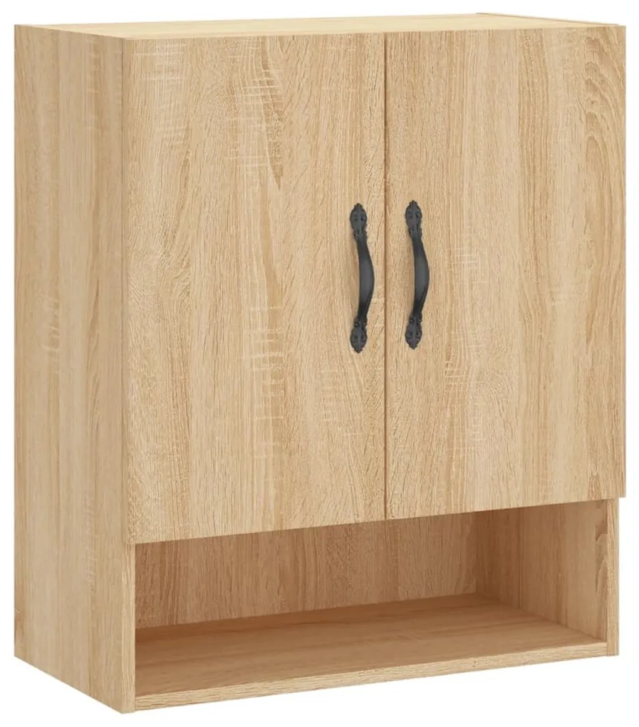829903 vidaXL Стенен шкаф, дъб сонома, 60x31x70 см, инженерно дърво