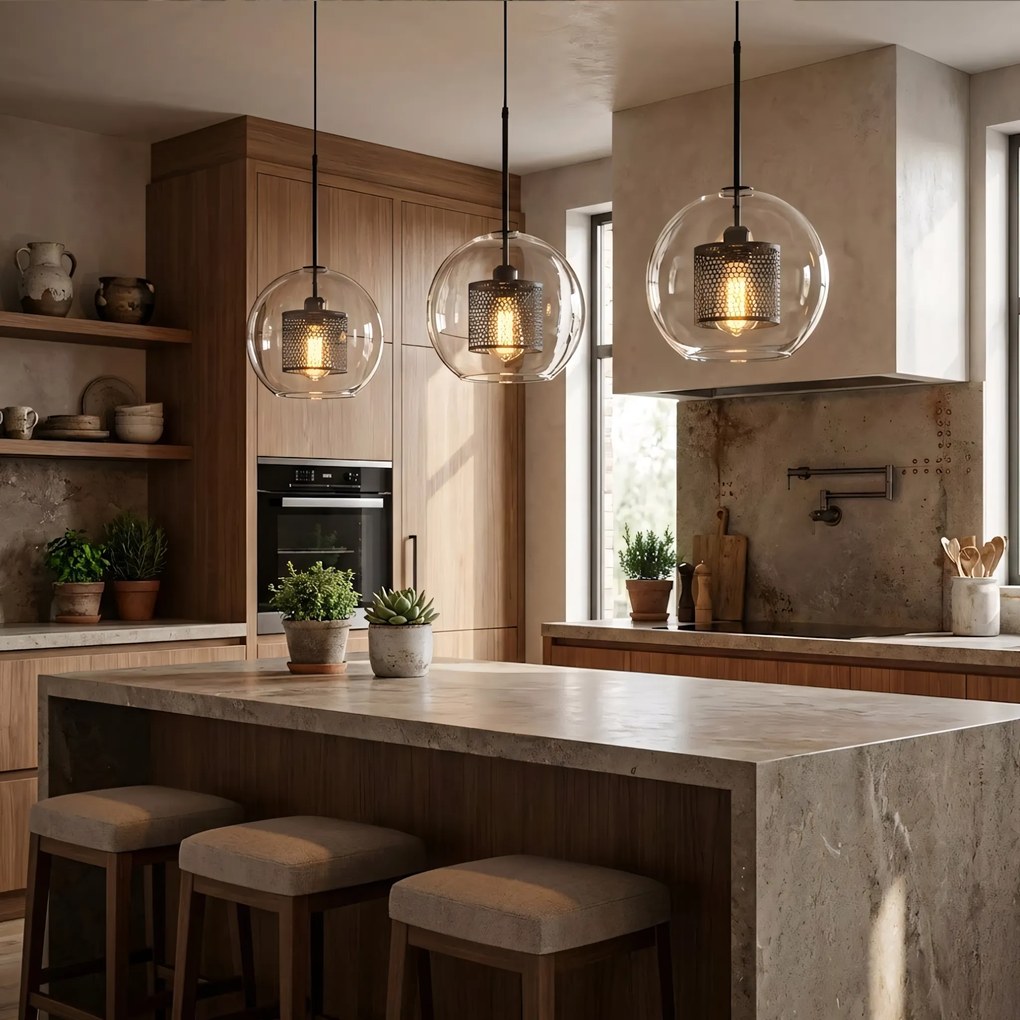 Пендел Black/Loft APP558-1CP 25cm