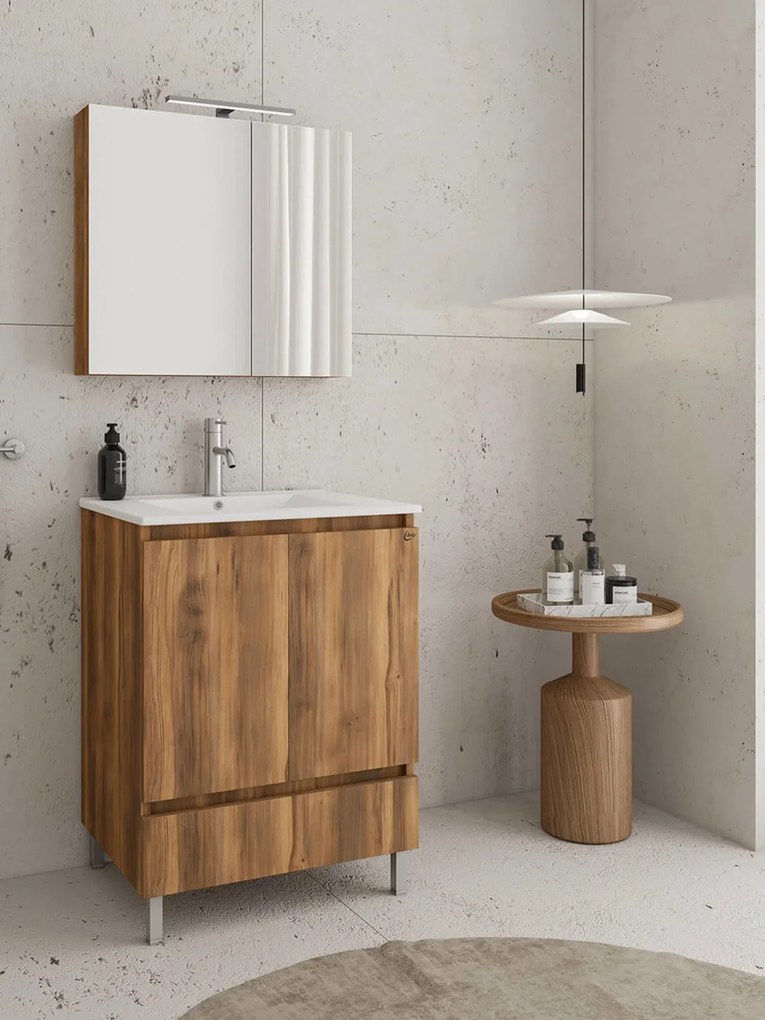 Комплект за баня Drop Delta 60-Кафяво