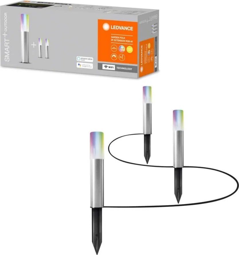 Ledvance - Комплект 3x LED RGBW, разширение, 3,1W, 230V, IP65, Wi-Fi