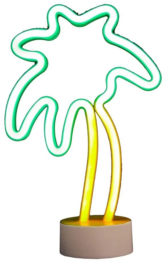 Бяла бебешка лампа Palm – Hilight