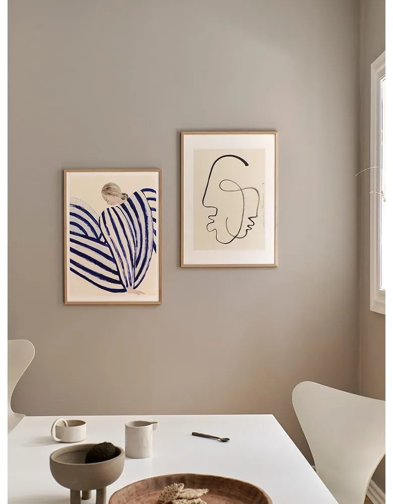 Постер 30x40 cm Blue Stripe at Concorde – Sofia Lind – The Poster Club