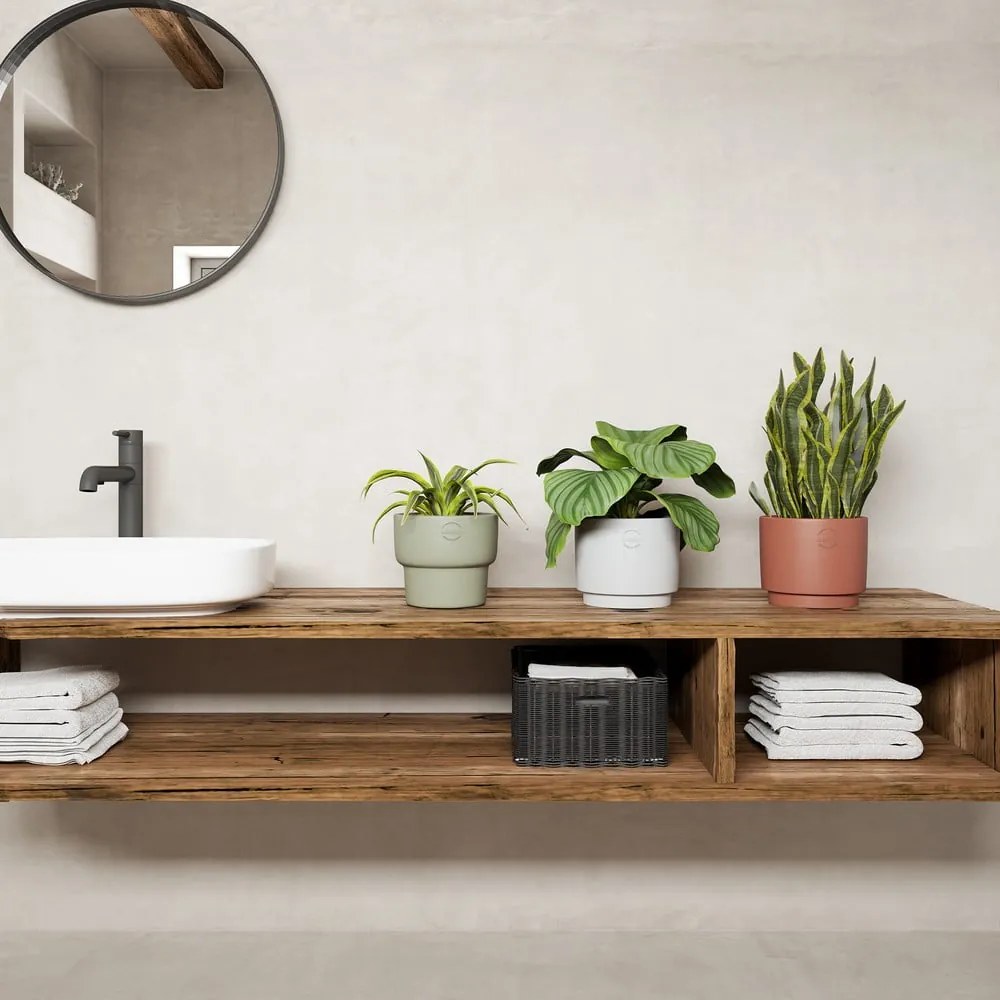 Керамична ръчно изработена саксия за цветя ø 20 cm Echo – Artevasi