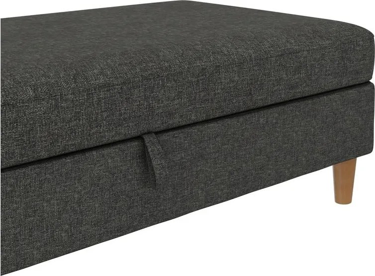 Тъмносива табуретка Lilly – Støraa