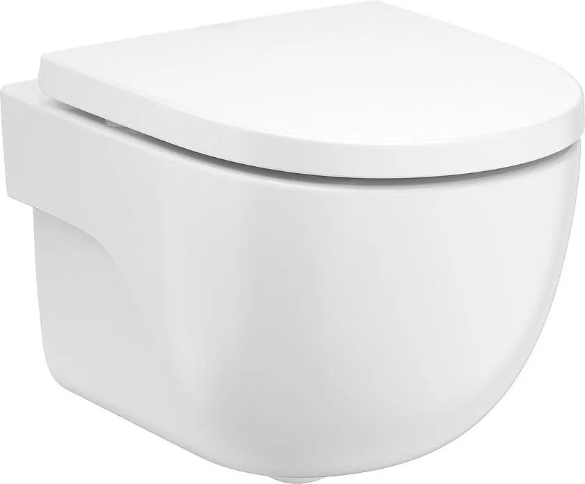 Конзолна тоалетна чиния A346244000, Compact, Rimless, 36x48x40см