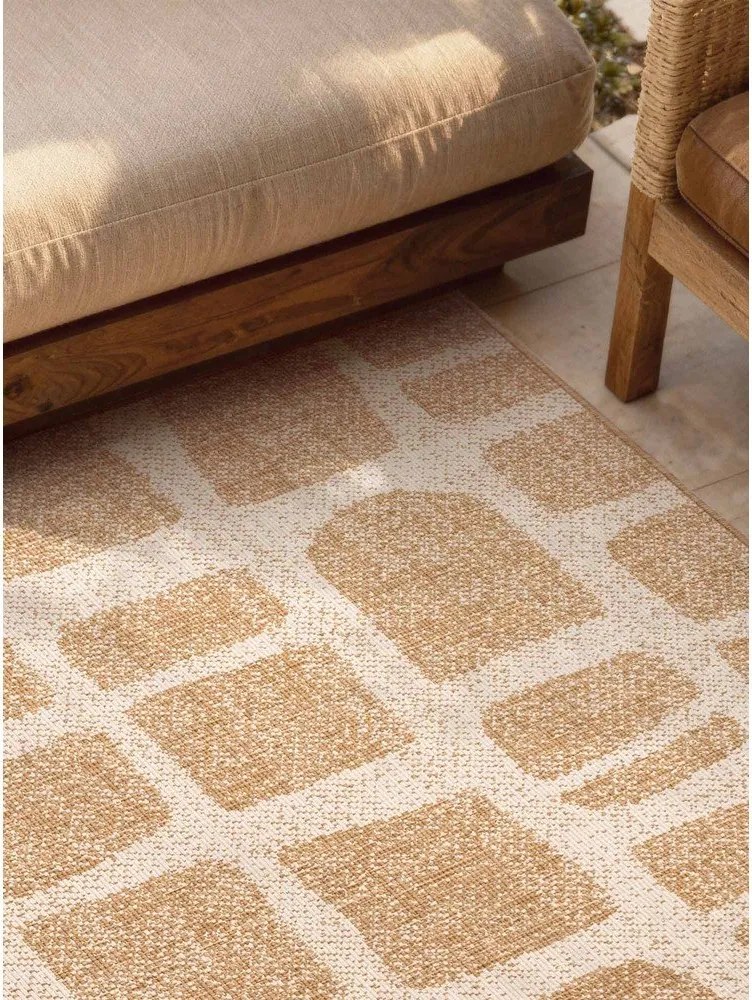 Кремав/в естествен цвят килим за открито и закрито 120x170 cm Haringey Ruskin – Ted Baker