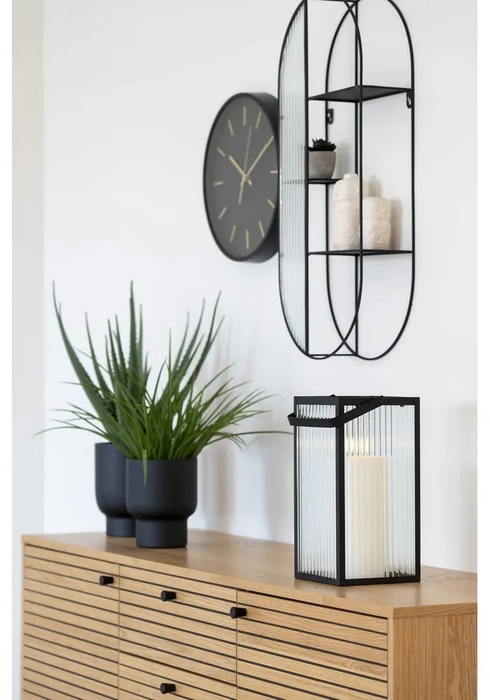 Нисък скрин от декор от дъб в естествен цвят 150x74 cm Kyoto – House Nordic