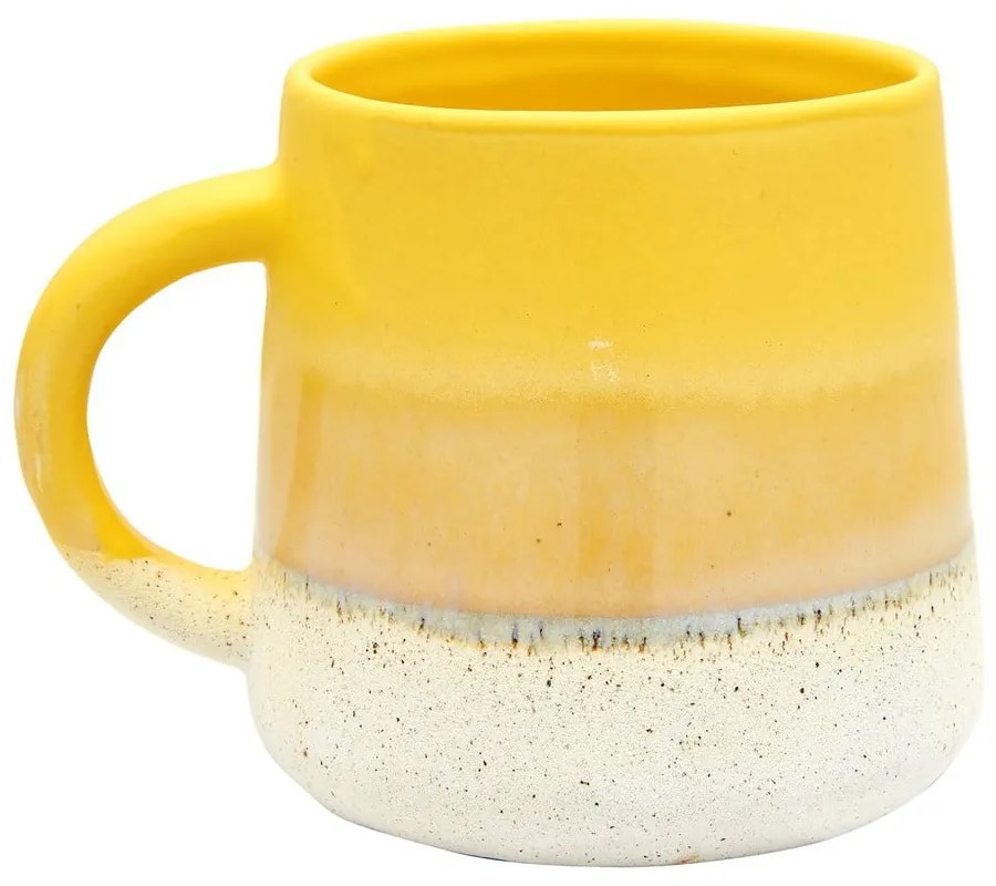 Жълта глинена чаша 360 ml Mojave – Sass &amp; Belle