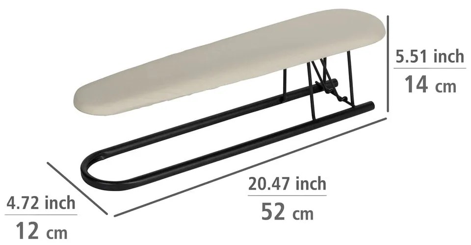 Дъска за гладене за ръкави 52x12 cm Leona – Wenko