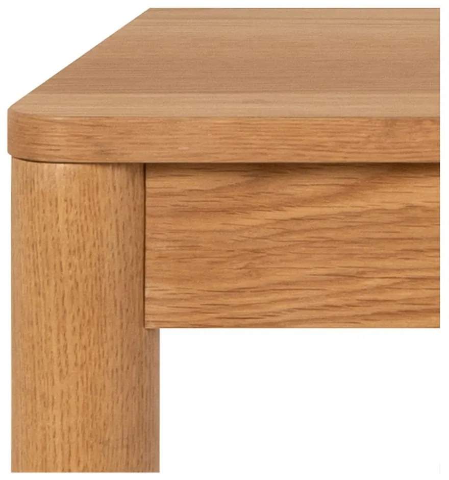 Сгъваема трапезна маса от дъб в естествен цвят 100x200 cm Atlantic – Actona