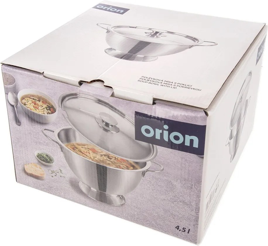 Купа от неръждаема стомана в сребрист цвят ø 26 cm – Orion