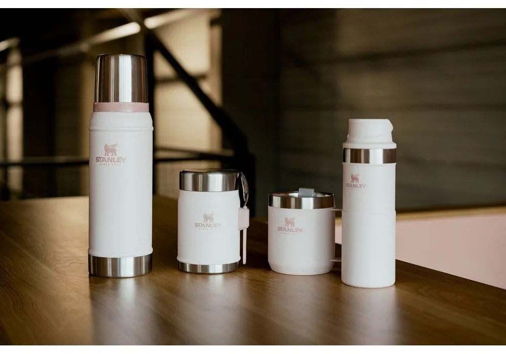 Светлорозов термос за храна от неръждаема стомана Legendary Classic Rose Quartz – Stanley