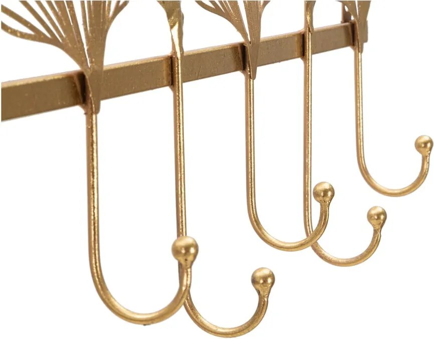 Закачалка за стена в златисто Leaves Leaf - Mauro Ferretti