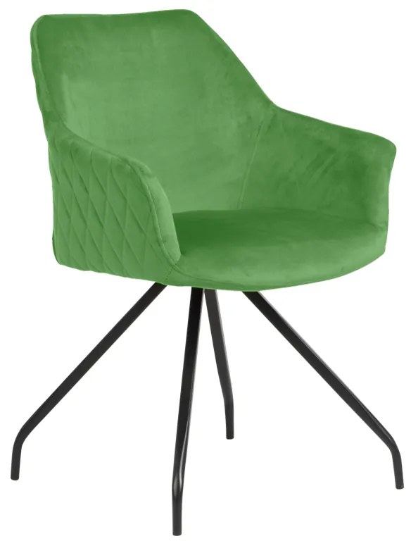 Трапезен стол KENDAL - светлозелен BF 2