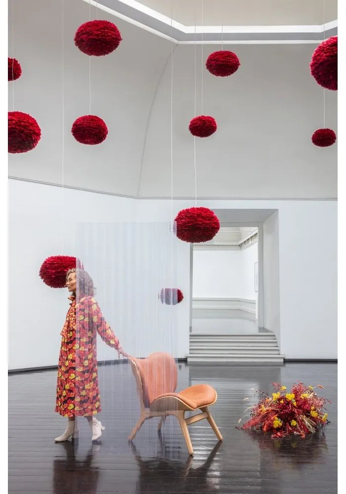 Абажур в цвят бордо ø 45 cm Eos medium - UMAGE