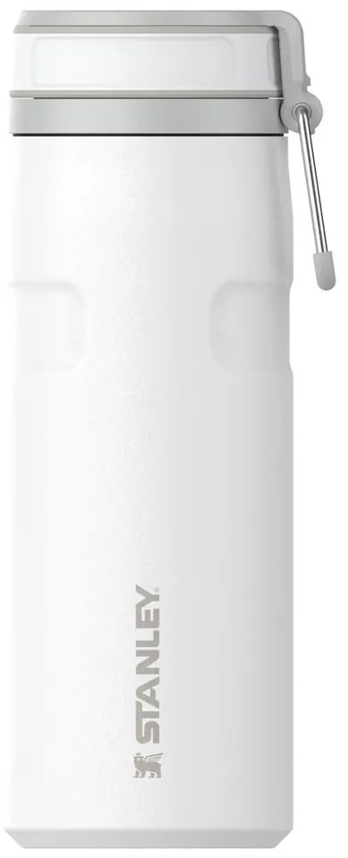 Бял термос от неръждаема стомана 470 ml IceFlow™ Bottle Twist Flip Frost – Stanley